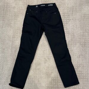 J.Crew Classic Black Denim Pants